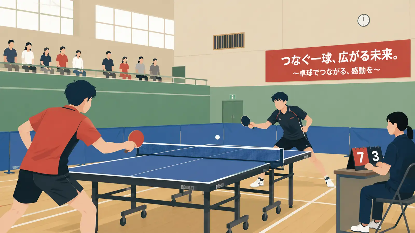 第66回　ヤサカ杯(市長楯争奪)卓球大会